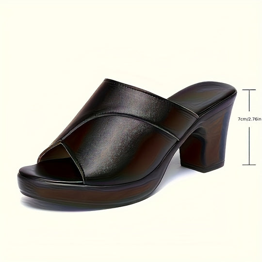 Annina | Platform Block Mule