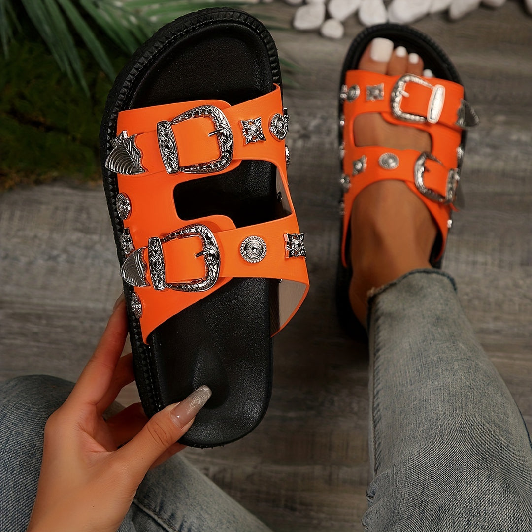 Rosetta | Double Buckle Slide