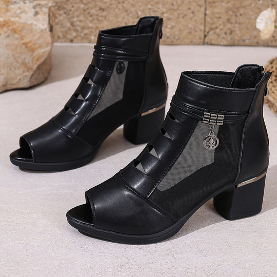 Irena | Mesh Bootie Sandal