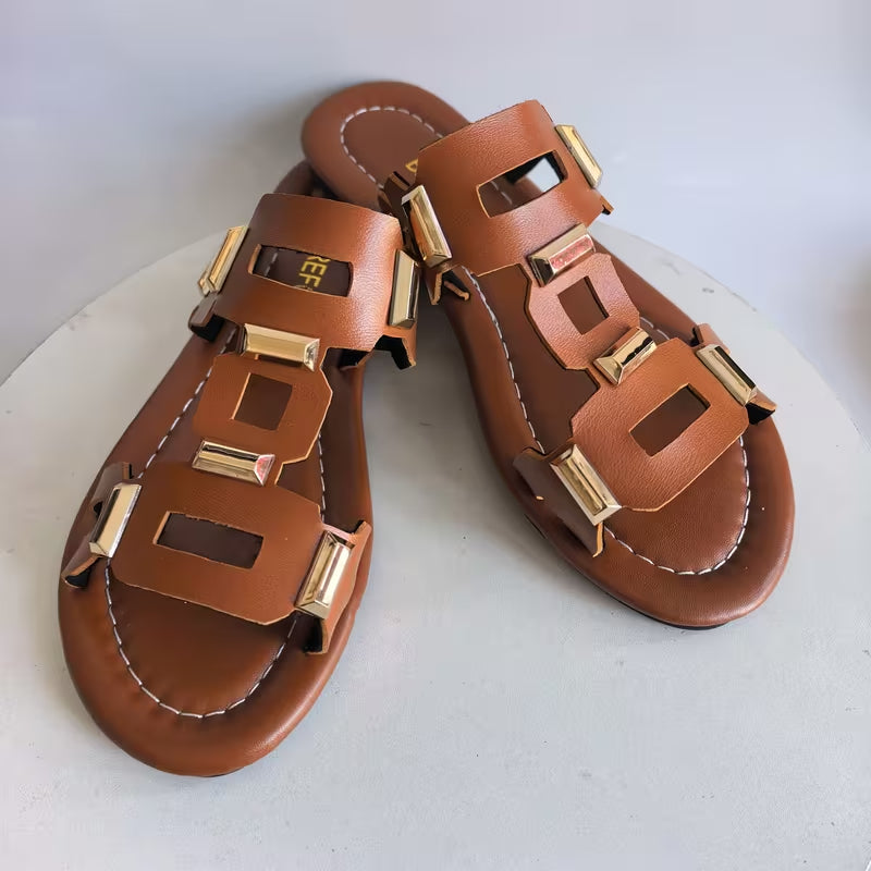 Venusia | Gladiator Comfort Slide