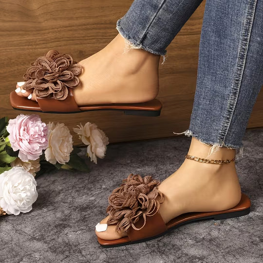 Lucilla | Floral Comfort Slide