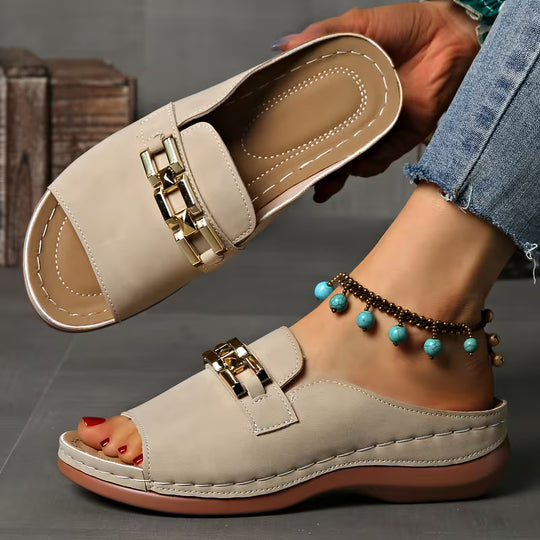 Felicita | Buckle Comfort Slide