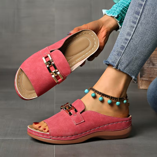 Felicita | Buckle Comfort Slide