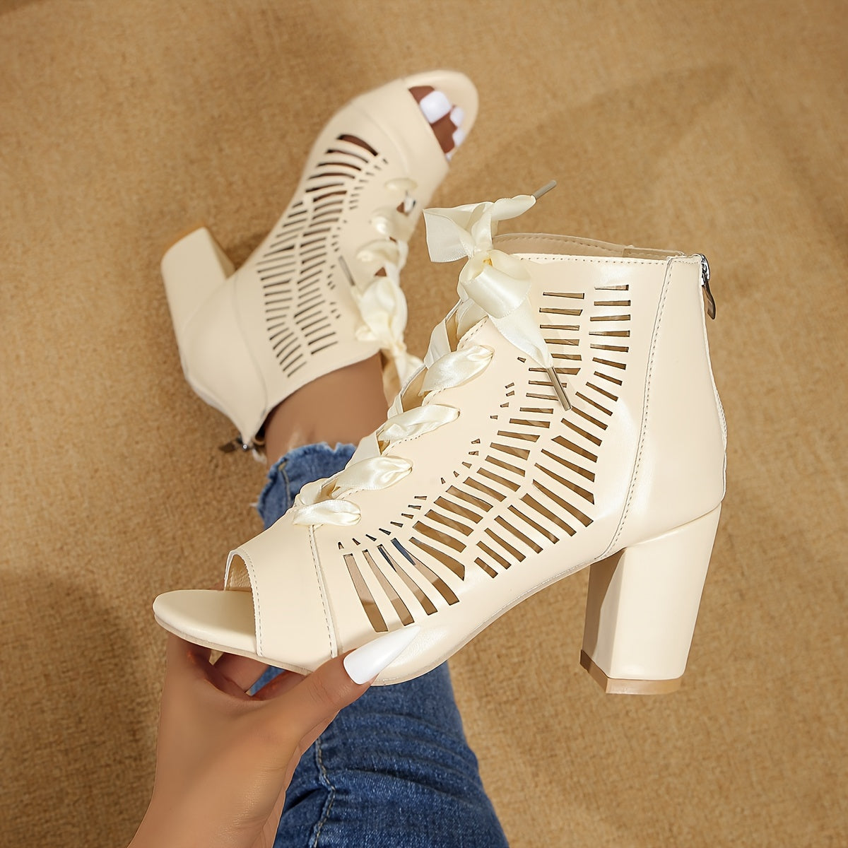 Lolita | Laser Cut Bootie