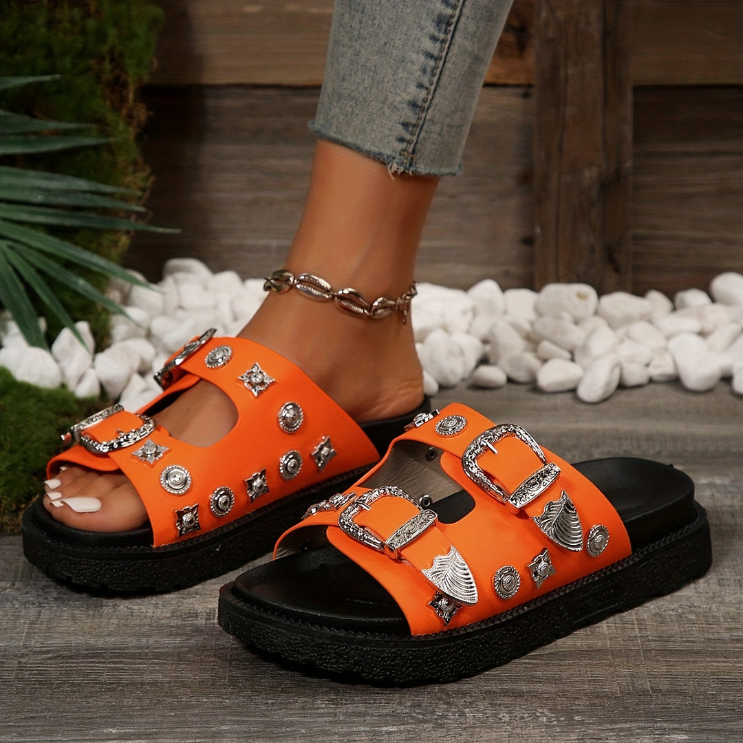 Rosetta | Double Buckle Slide