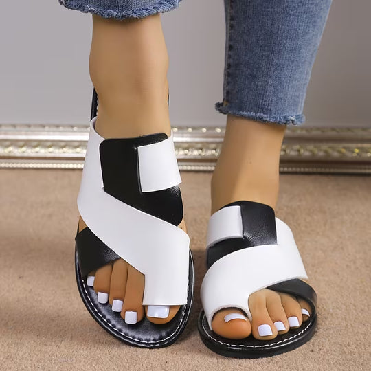 Marciana | Cross Strap Comfort Slide