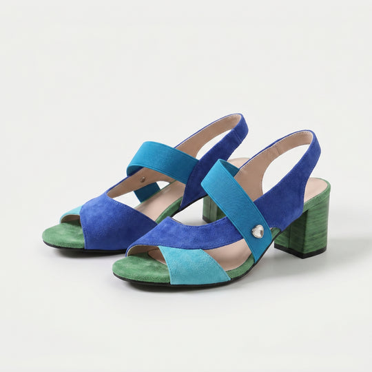 Bellina | Color Block Comfort Heel