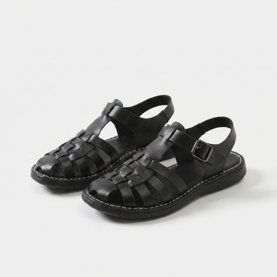 Cassia | Woven Fisherman Sandal