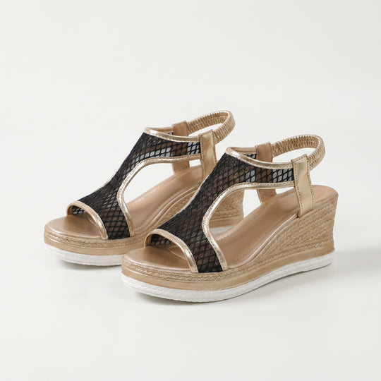 Coralia | Mesh Comfort Wedge