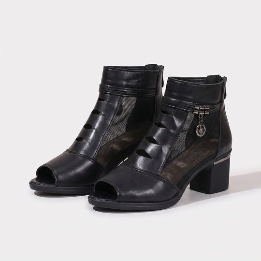 Irena | Mesh Bootie Sandal