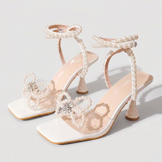 Maralda | Pearl Bow Stiletto