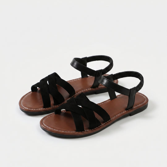 Melania | Cross Strap Comfort Sandal