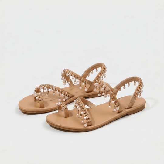 Mirelda | Pearl Embellished Sandal