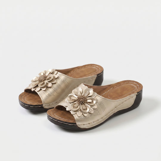 Rosamunda | Floral Comfort Slide