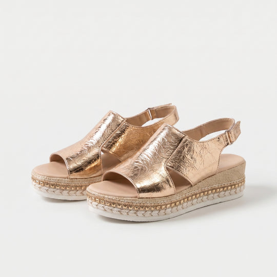 Roselinda | Metallic Platform Comfort