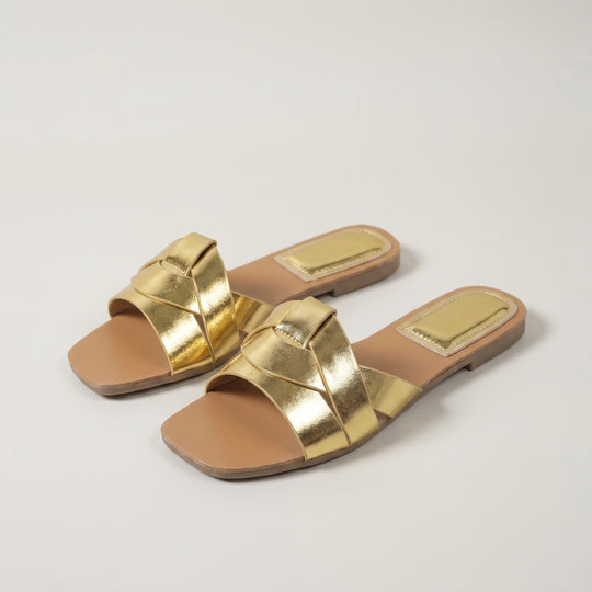 Serena | Woven Comfort Slide