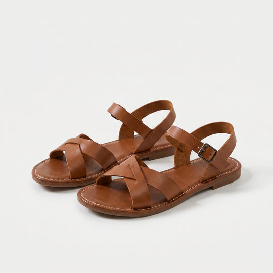 Zelmira | Cross Strap Comfort Sandal