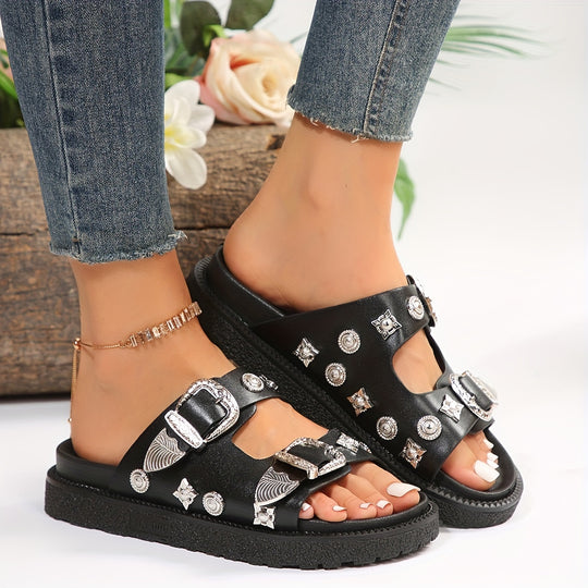 Rosetta | Double Buckle Slide