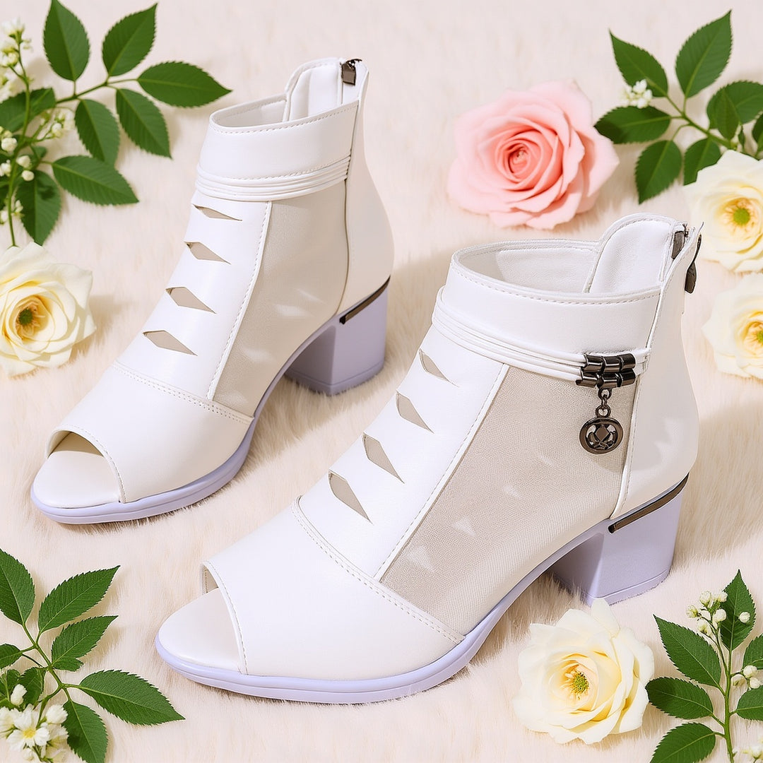 Irena | Mesh Bootie Sandal