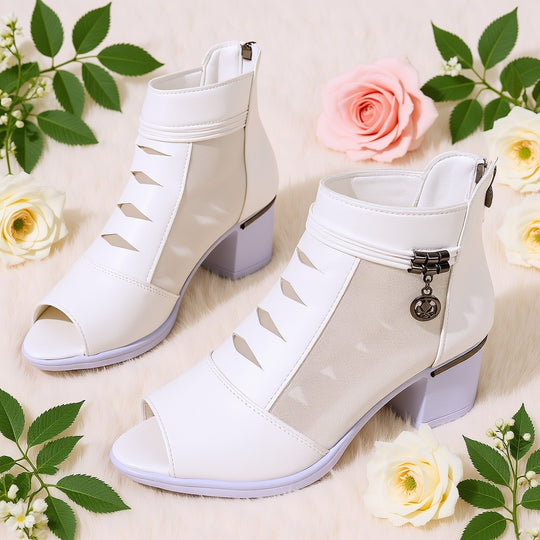 Irena | Mesh Bootie Sandal