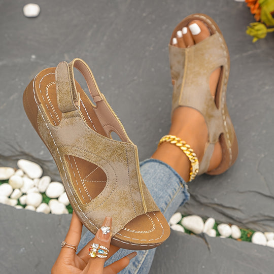 Benigna | Slingback Comfort Wedge