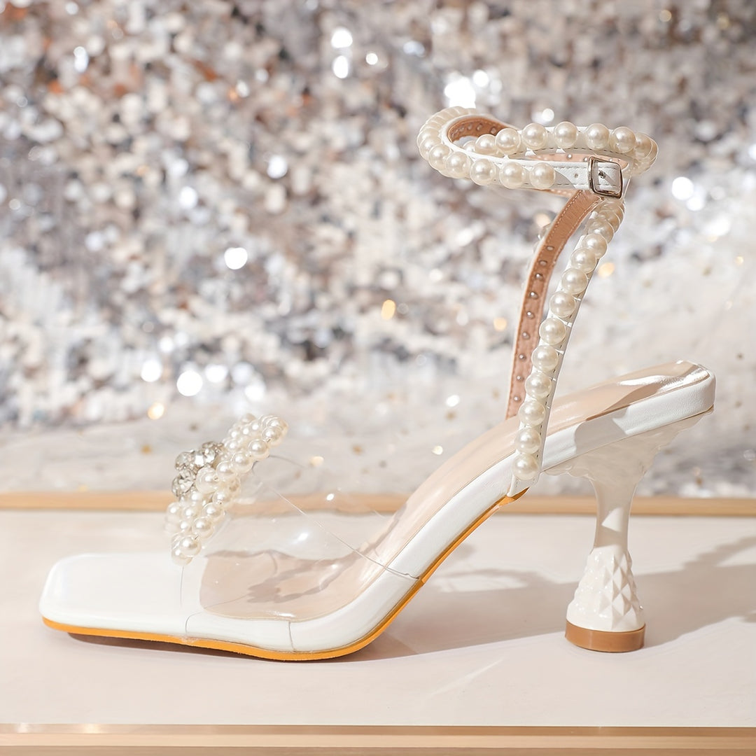 Maralda | Pearl Bow Stiletto