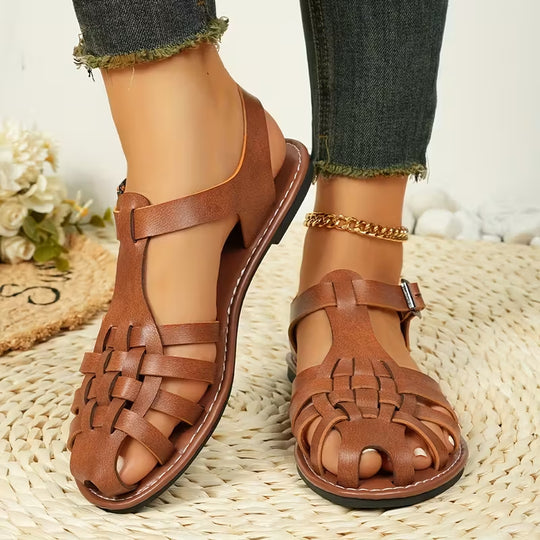 Cassia | Woven Fisherman Sandal