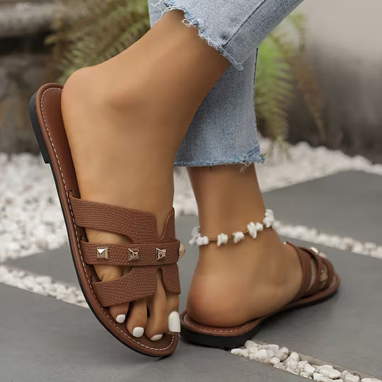 Elodia | Studded Comfort Slide