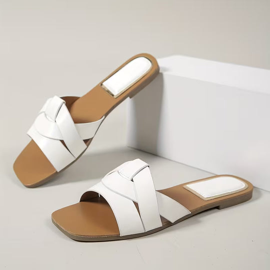 Serena | Woven Comfort Slide