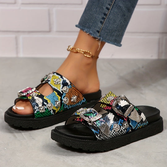 Rosetta | Double Buckle Slide
