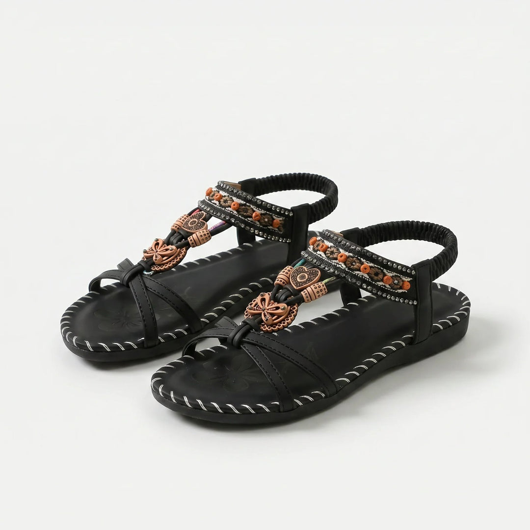 Sophia™ | | Boho Beaded Orthopedic Sandals