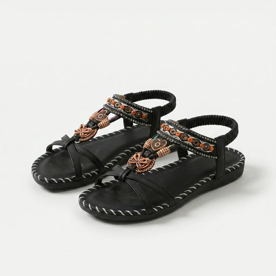 Sophia™ | | Boho Beaded Orthopedic Sandals