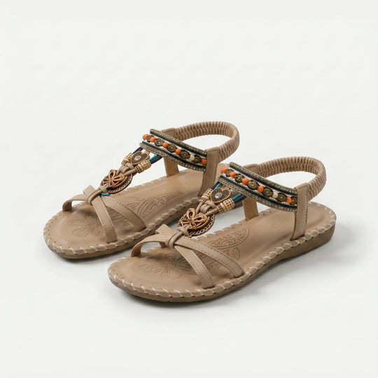 Sophia™ | | Boho Beaded Orthopedic Sandals