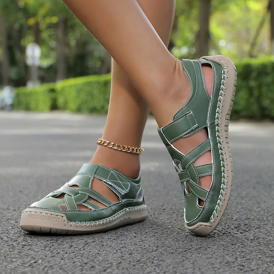 Charlotte | Lightweight Closed-Toe Summer Sandals