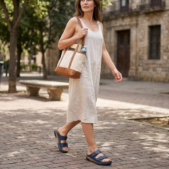 Paoletta | Double Buckle Comfort Slide