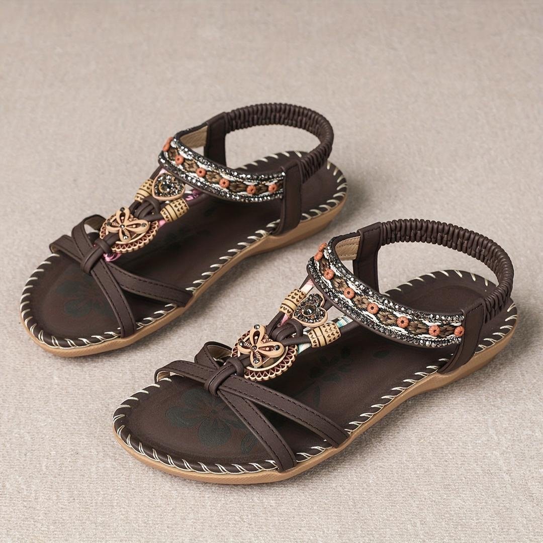 Sophia™ | | Boho Beaded Orthopedic Sandals