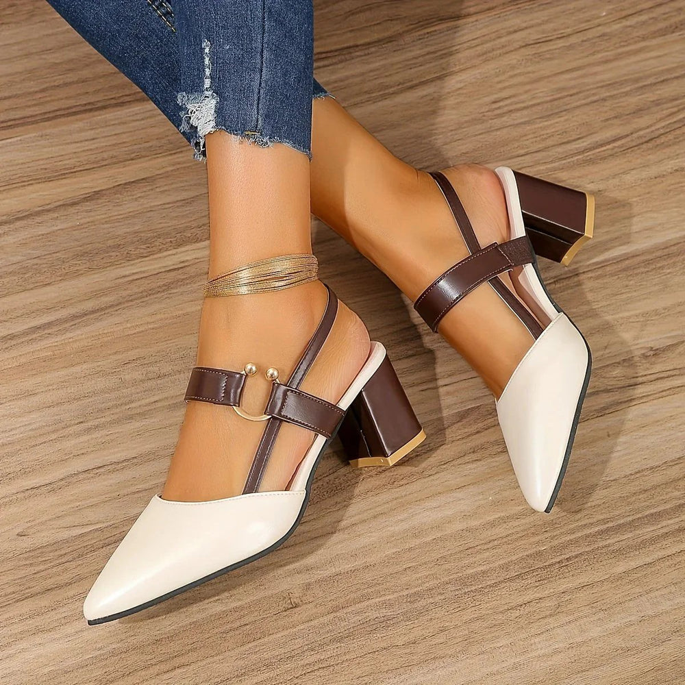 Federica | Ankle-Strap Chunky Heel Sandals