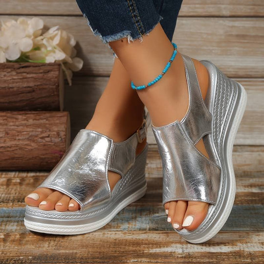 Roselinda | Metallic Platform Comfort