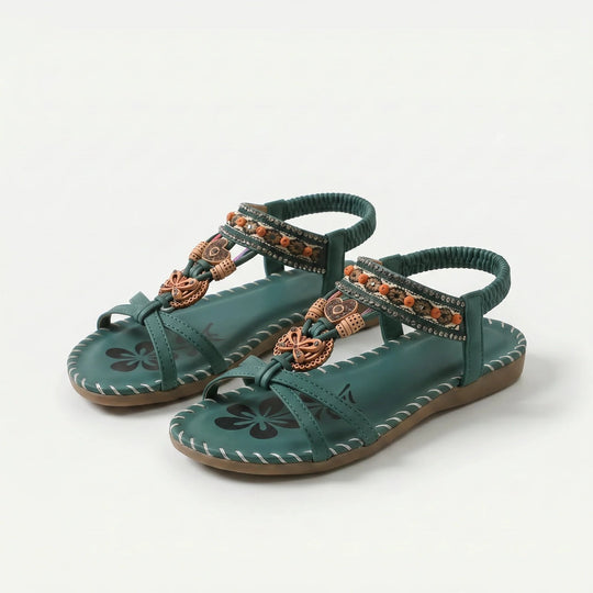 Sophia™ | | Boho Beaded Orthopedic Sandals