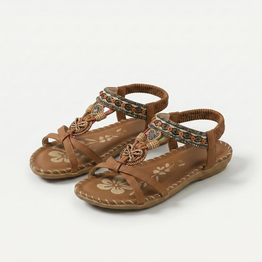 Sophia™ | | Boho Beaded Orthopedic Sandals