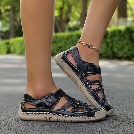 Charlotte | Lightweight Closed-Toe Summer Sandals