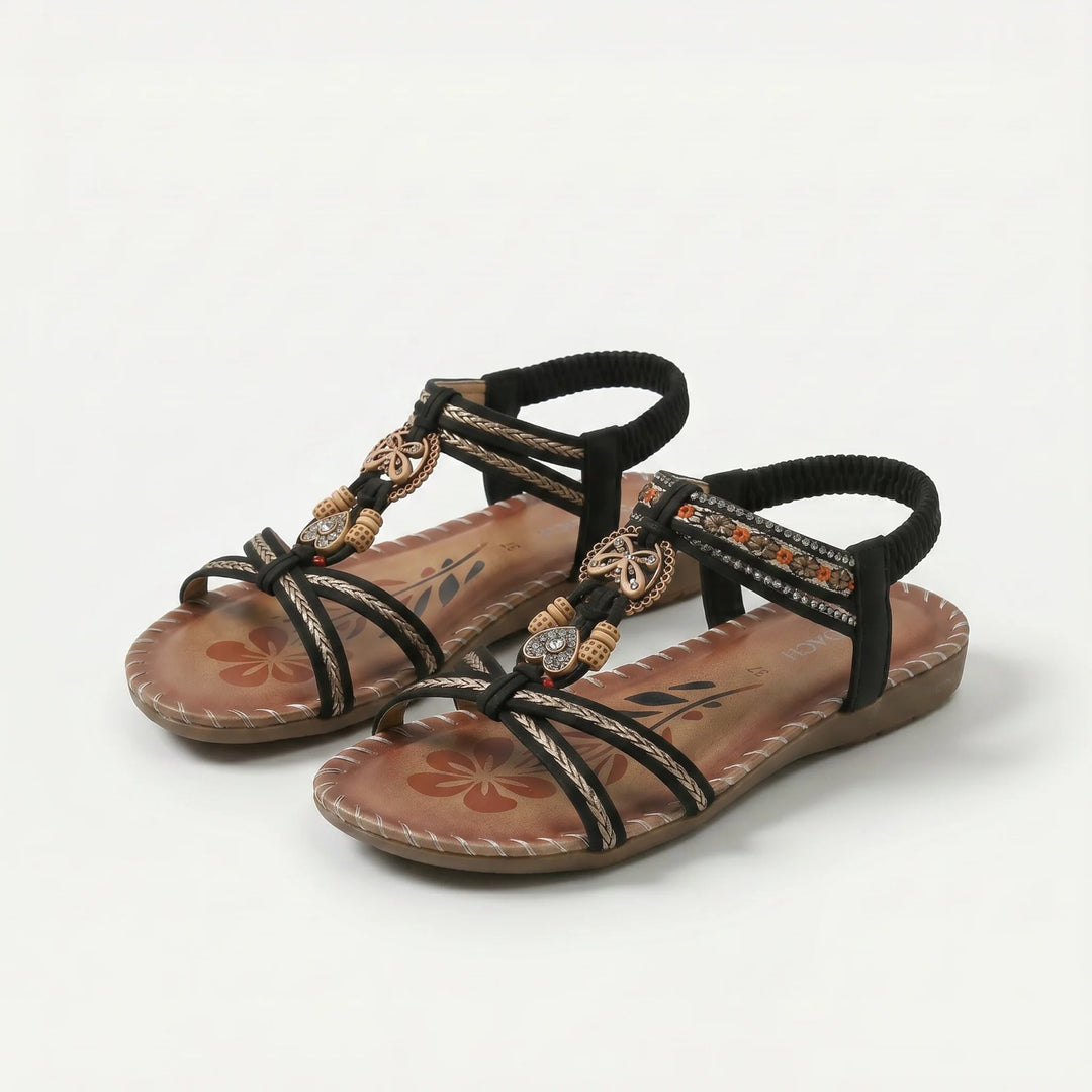 Sophia™ | | Boho Beaded Orthopedic Sandals